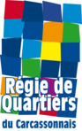 Logo de la régie des quartiers du carcassonnais
